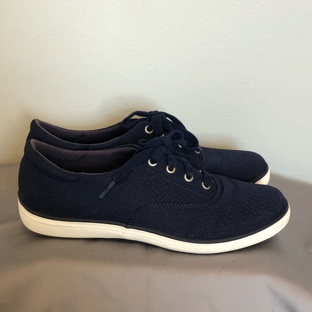 Blue sneakers